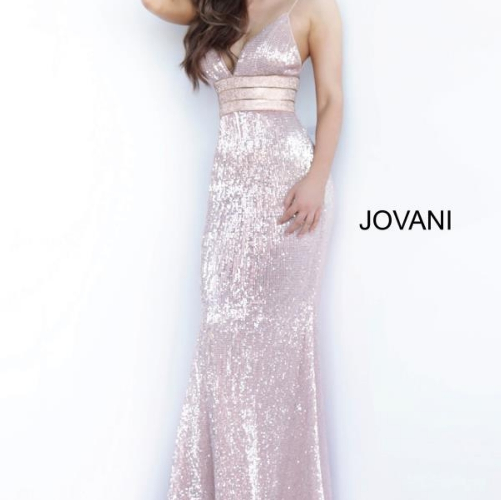 Jovani Rose Gold Dress